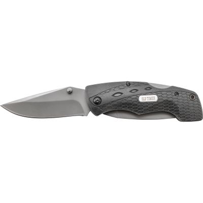 Old Timer Copperhead Double Rattler Lockback Folding Knife