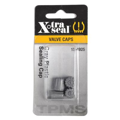 TPMS GRAY PLASTIC VALVE CAPS