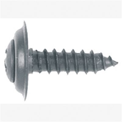 Phillips Oval Head Trim Screw, Size: 10 x 5/8", Head Size: #6, Finish: Black Phosphate, Qty: 100