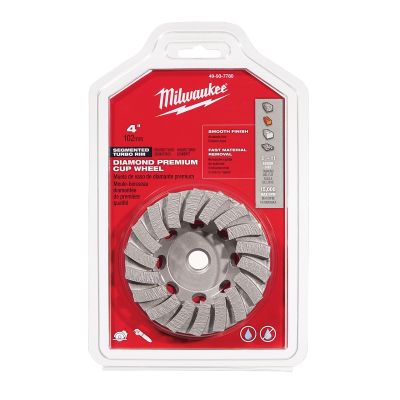 4" Diamond Cup Wheel Segmented-Turbo