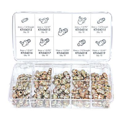 KTI00024 image(0) - 90pc Metric Grease Fitting Assortment