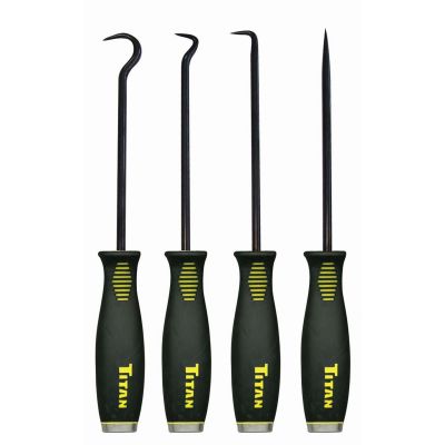 TIT17224 image(0) - 4PC JUMBO BOLSTERED PICK HOOK SET