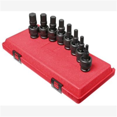 SUN2748 image(0) - HEX BIT DRIVER IMP SKT SET 8PC 1/2DR SAE UNIVERSAL