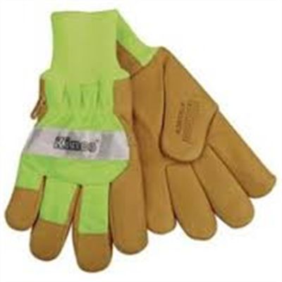 KIN1939KWXL image(0) - HI VIS Glove Knit Wrist XL