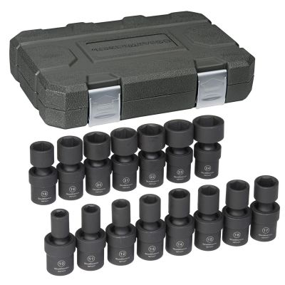 KDT84939 image(0) - 15PC. 1/2" DR MM UNIV IMP SOC SET