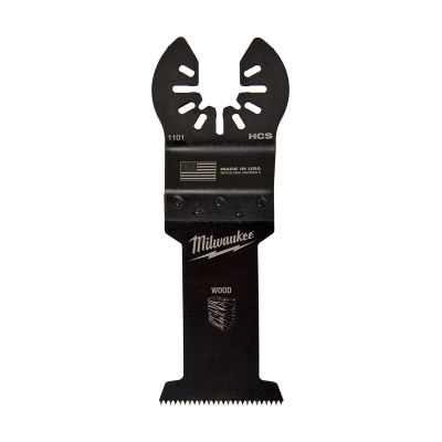 MLW49-25-1101 image(0) - Milwaukee OPEN-LOK 1-3/8" HCS WOOD BLADE 1PK