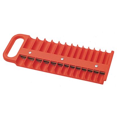 LIS40120 image(0) - SOCKET HOLDER MAGNETIC 1/4IN DR F/26 SOCKETS RED