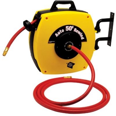 WLMM630 - Auto rewind hose reel w/50'hos