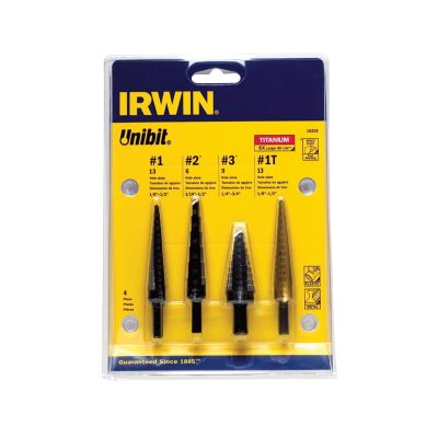 VGP10228 image(0) - UNIBIT 4PC SET INCLUDES #1#2#3#1T