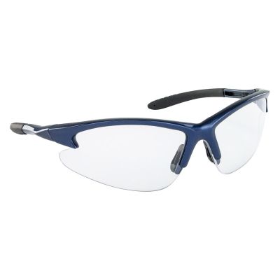SAS540-0710 image(0) - DB2 Safe Glasses w/ Clear Lens and Blue Frames in Polybag