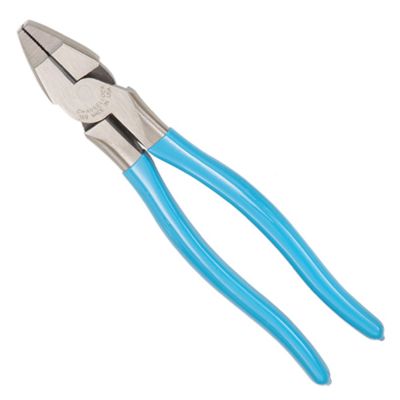 CHA369 image(0) - PLIER LINEMANS ROUND NOSE HIGH LEVERAGE 9"