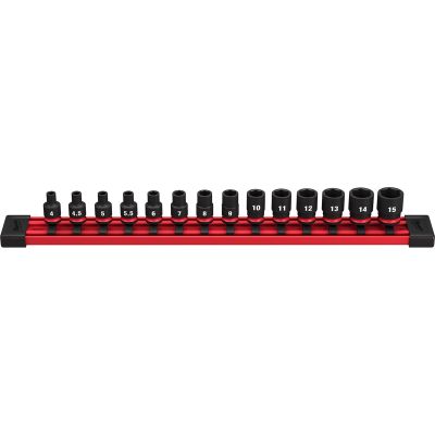 14PC SHOCKWAVE Impact Duty? Metric Standard 6 Point Socket Set