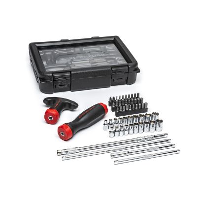 56-Piece Ratcheting Geardriver Screwdriver Set