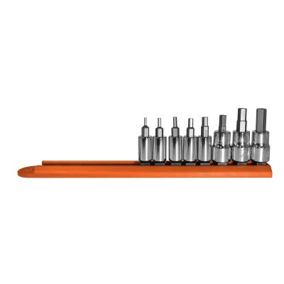 8-Piece Metric Hex Socket Bit Set