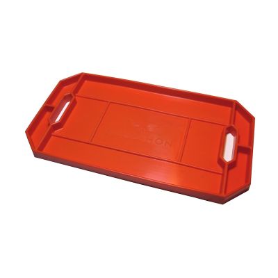 Grypmat Flexible Non-slip Tool Tray, Large, Bright Orange