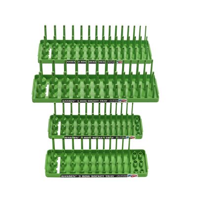 Hansen Global Socket Holder, Green (4-Pack)