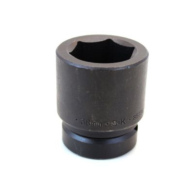 38mm 1" Drive 6-Point Metric Std Impact Socket