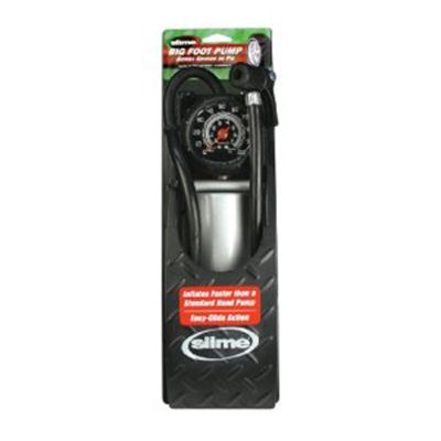 Manual Tire Inflator Pump, Single Cylinder, with Foot Pump