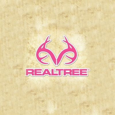 RT Antler Logo Die Cut Decal 4 x 6 PINK