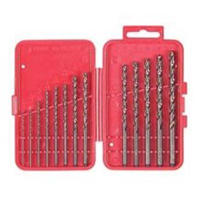13 Piece Cobalt Drill Bit Set 1/16 in. to 1/4 in. by 64 threads