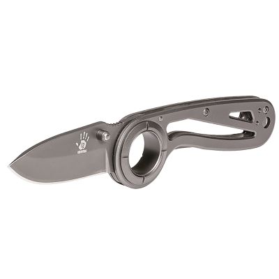 12 Survivors BKE Folding Knife - Titanium Finish