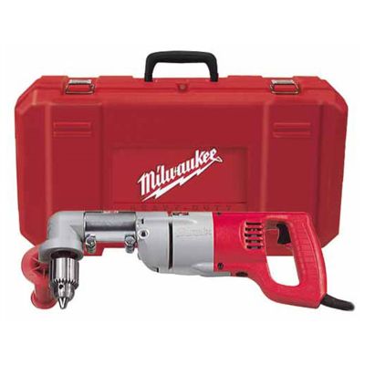 Milwaukee 1/2 in. D-Handle Right Angle Corded Drill Kit