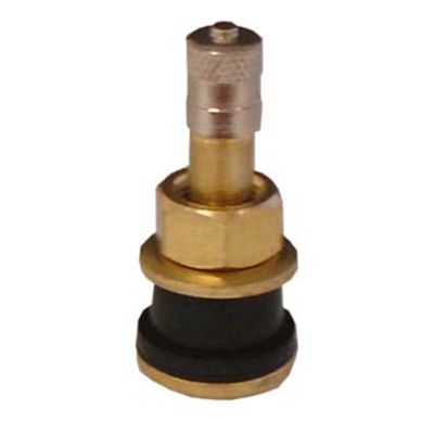 Straight Brass Truck Valve, Height 1.5" - .625" Valve Hole