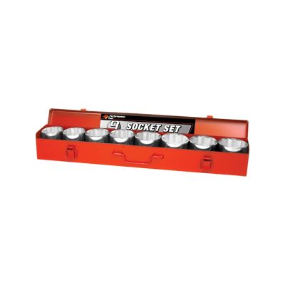 9 Pc 3/4" Dr Jumbo Socket Set