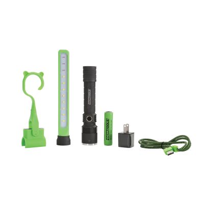 OEMTOOLS 24607 Professional Rechargeable Flashlight with Dual Function LED/UV Inspection Light