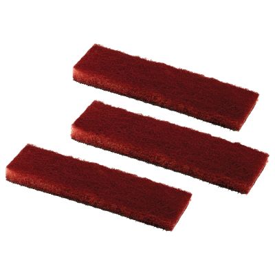 3 Pack Abrasive Pads, Medium Grit
