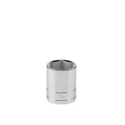1-7/16" 1/2" Drive 6-Point Fract SAE Std Chrome Socket