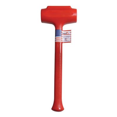Soft Face 15.5 lb. Dead Blow Sledge Hammer with 20 in. Long Handle Length and 2-3/4 in. Face Diameter