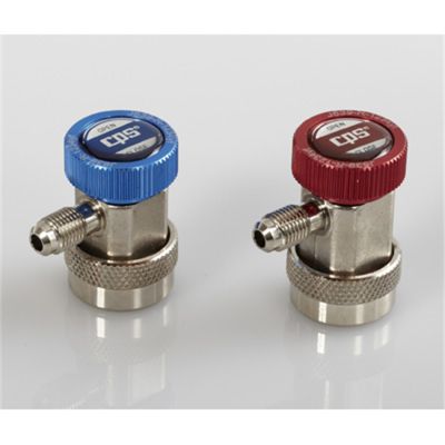 A/C Manual Coupler Set, 2 Piece, with 1/4" Male Fittings, for HFO1234yf