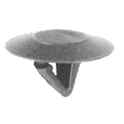 Hood Insulation Retainers, Black Nylon, Size: 1/4" (6.4mm), Stem: 1/4", Head: 23/32", Qty: 100