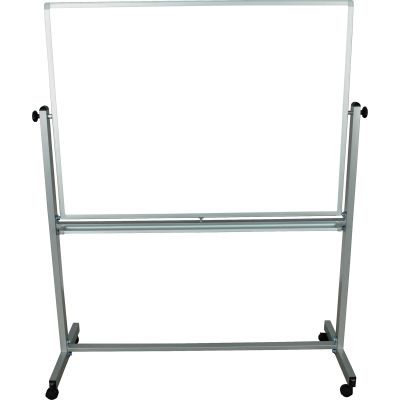 Double-Sided Magnetic Whiteboard; 48"W x 36"H