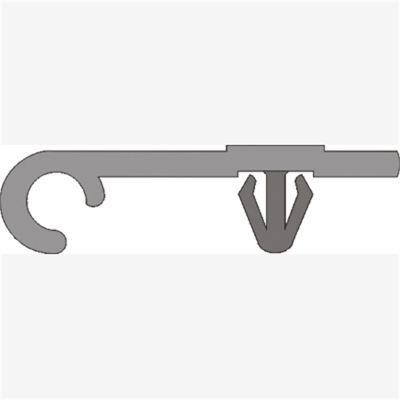 Hose Clip Windshield Wash. Honda, Hole or Screw Head, Flange, Rod Qty: 10, Other: 91512-SEO-003