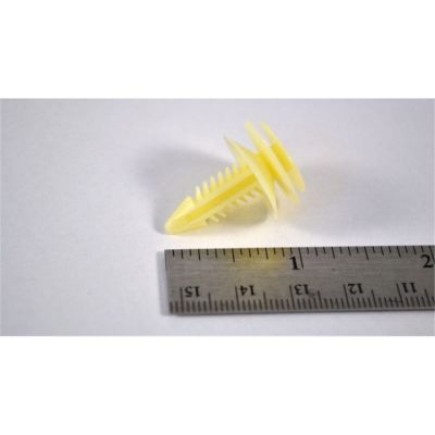 Natural Nylon Door Trim Panel Retainer Bottom Head Diameter 3/4", Top Head Diameter 21/32" (25/Bag)