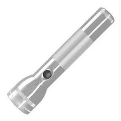 Maglite Flashlight, Gray Pewter, 2 Cell D Batteries, LED Bulb, Blister Pack