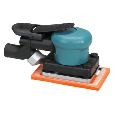 Dynabrade Dynabug II, 3-1/4 in. W x 5 in. L Orbital Sander, Central Vacuum