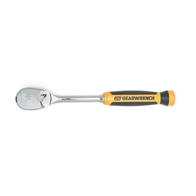 GEARWRENCH 1/2 in. Drive 90-Tooth Cushion Grip Teardrop Ratchet