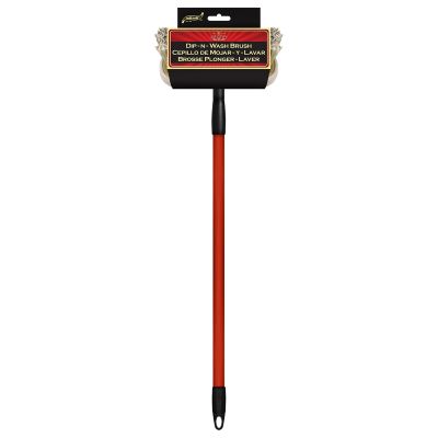 SM Arnold Professional 8 in. Wash Dip Brush w/ 48 in. Wood Handle