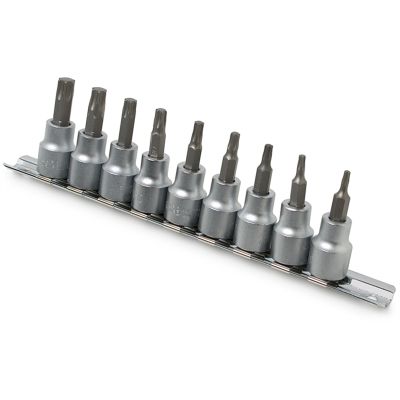 Titan 9-Piece 3/8 in. Drive Star Socket Bit Set