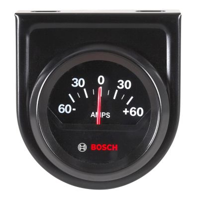 2" Ammeter Gauge, Black