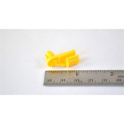 Door Lock Rod Clip, Yellow Nylon Ford # E6AZ-5421952-A, 390523S (25/Bag)