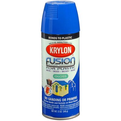 Krylon Fusion for Plastic; Patriotic Blue; 12 oz. Aerosol