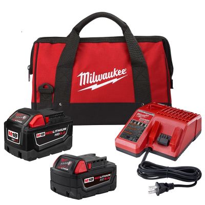 M18 9.0Ah/5.0Ah Battery and Charger Starter Kit