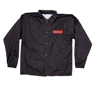 Edelbrock Badge Coach Black Jacket, Small