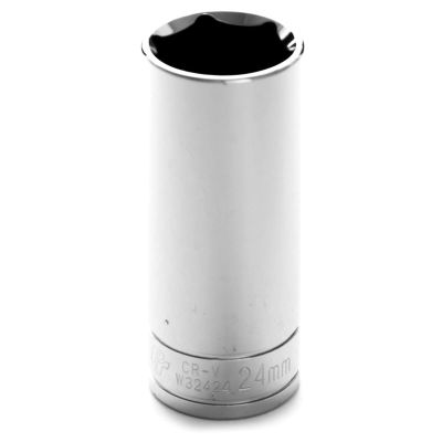 WLMW32424 image(0) - 1/2" Dr 6pt Deep Socket 24mm