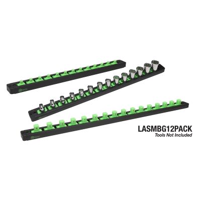 Lock-A-Socket Pack Includes (4) Each: LAS25MBG, LAS38MBG, LAS50MBG in Matte Black