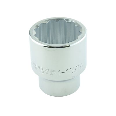 1-13/16 in. x 1 in. Drive 12-Point Chrome Socket (EA)